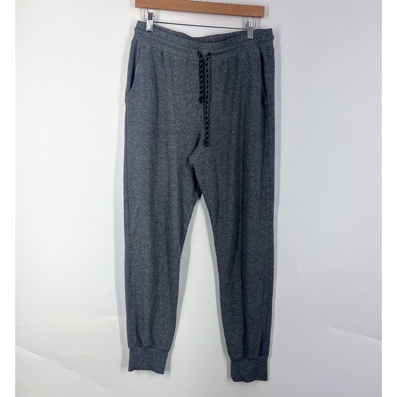 Sundry Pants - Sundry for Evereve Womens Heather Charcoal Grey Jogger Sweatpants Size 3 L